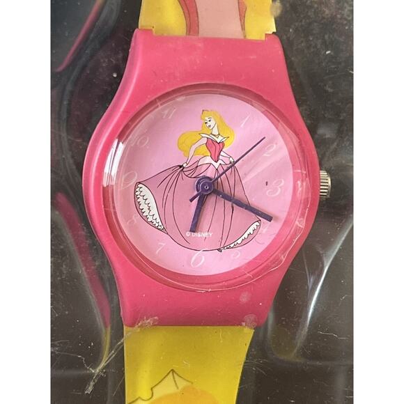 Disney Watch Vintage Sleeping Beauty NEW By Time Works Theme Park Edition Rare main image 11